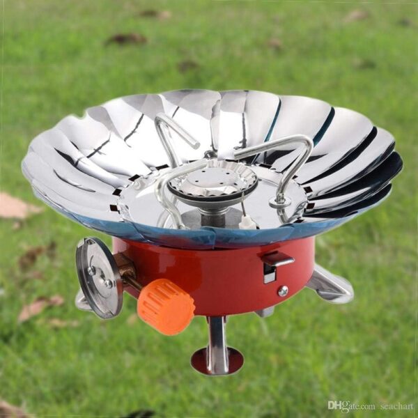 Camping Gas Stove Lightweight Folding Furnace Outdoor Metal Camping Stove For Picnic Cooking Gas Burners Folding Stove With Storage Bag - Image 7